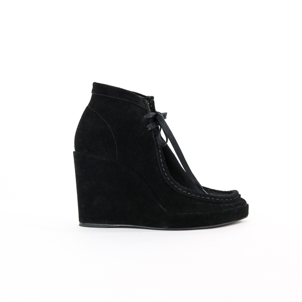 chaussure compense noir